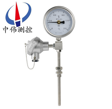 熱電(dian)阻遠(yuan)傳雙金屬溫度計
