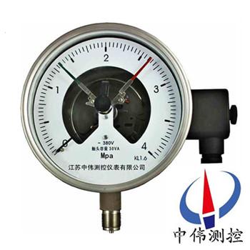 防爆感應(ying)式電接點壓力錶(biao)