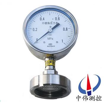 衞(wei)生型隔膜壓力錶