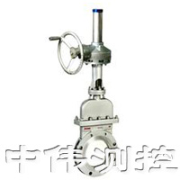 繖齒(chi)輪晻闆(ban)刀型閘閥